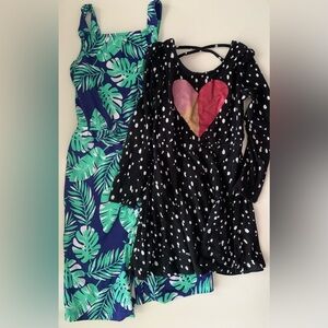 Epic Threads WonderNation GIRLS Dress Romper Set Of 2 Size 5